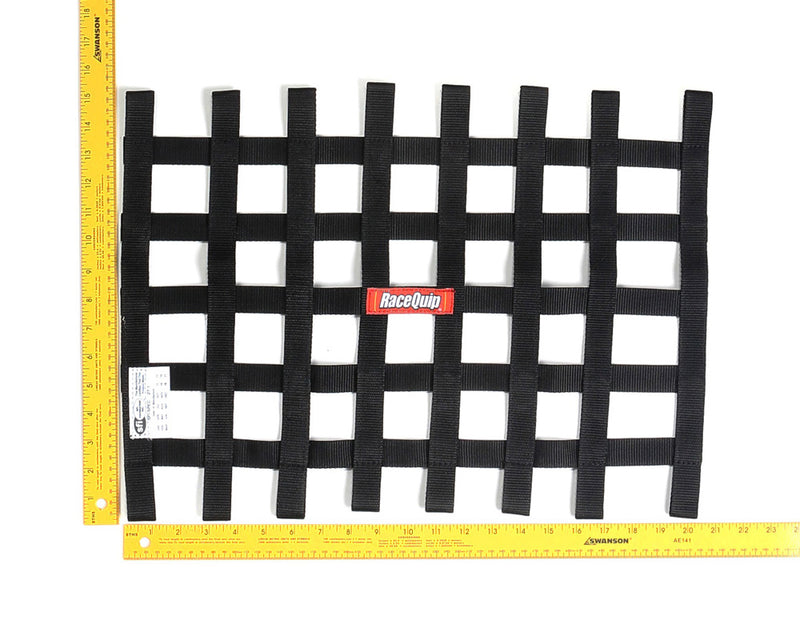 15 X 21 SFI RIBBON NET  BLACK