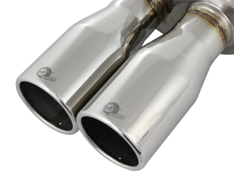 aFe MACHForce XP Pot d'échappement arrière Cat 07-13 Mini Cooper S L4 1,6 L (Turbo) R56/R57/R58