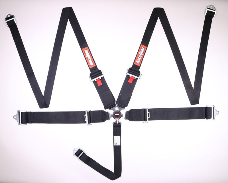 SFI CAMLOCK 5PT PD LAP HNR BELTS BLK