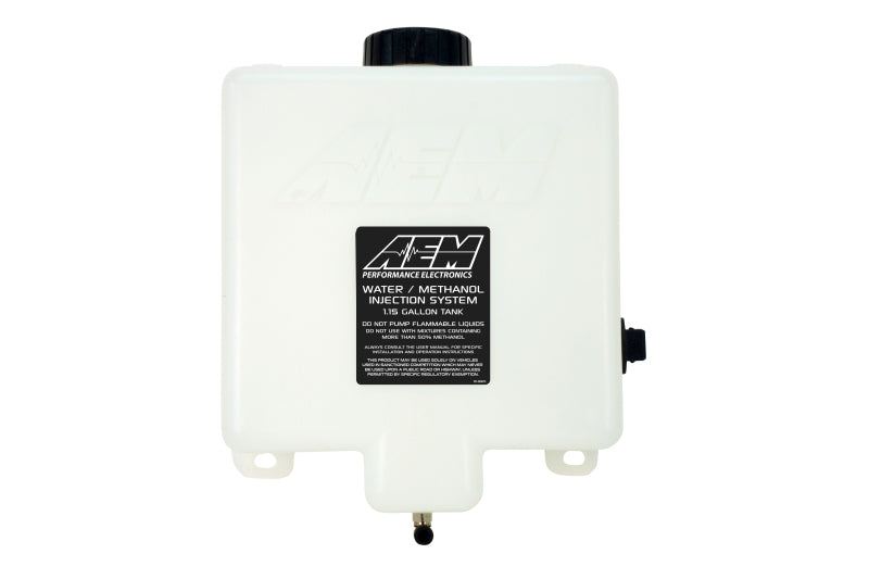 AEM V2 Eau / Méthanol Réservoir d'injection de méthanol de 1,15 gallon