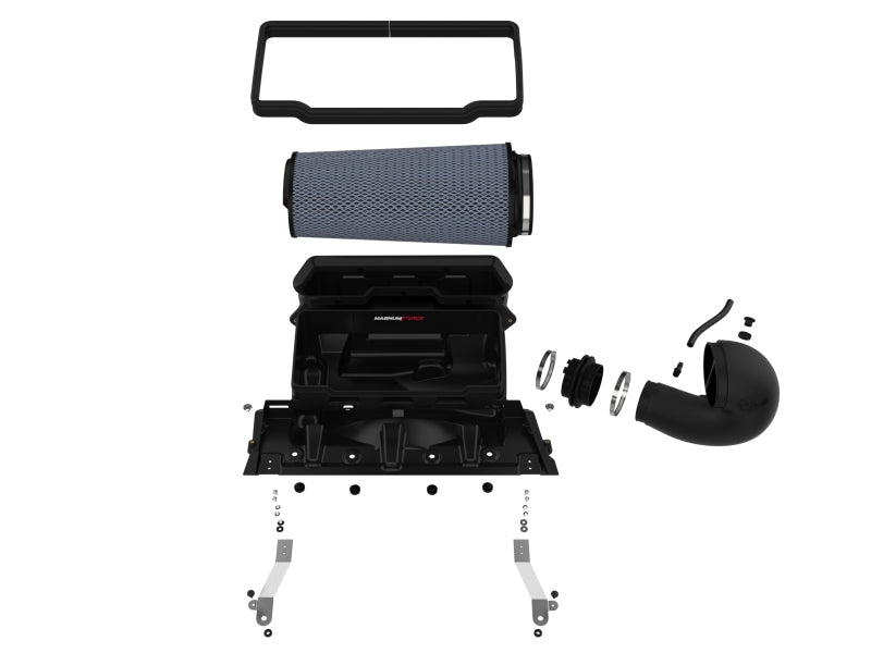 aFe 21-23 RAM 1500 TRX V8-6.2L SC Système d'admission d'air froid Magnum FORCE Stage2 avec Pro 5R
