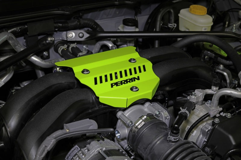 PERRIN 22-25 Subaru BRZ / Toyota GR86 Engine Cover - Neon Yellow