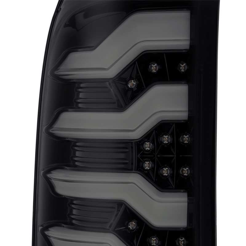 Phares arrière LED AlphaRex 14-18 GMC Sierra 1500 PRO-Series Noir jais