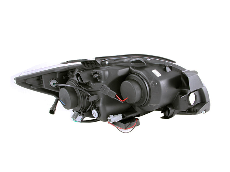 Phares de projecteur ANZO 2005-2010 Scion TC avec halo noir (CCFL)