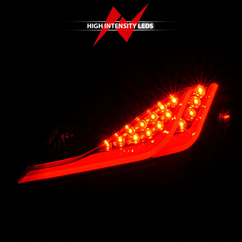 ANZO 10-13 Hyundai Genesis 2DR Feux arrière LED Fumée