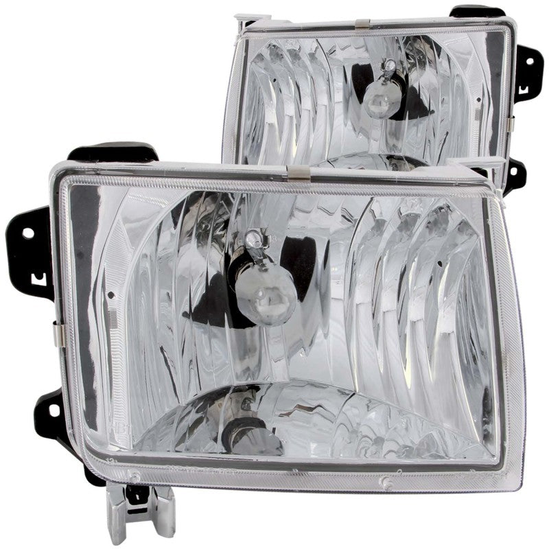 ANZO 1998-2000 Nissan Frontier Cristal Phares Chrome