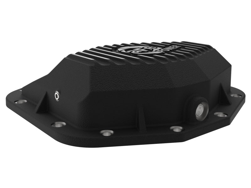 aFe POWER 21-22 Ram 1500 TRX Hemi V8 6.2L (sc) Couvercle de différentiel arrière série PRO Noir avec usiné