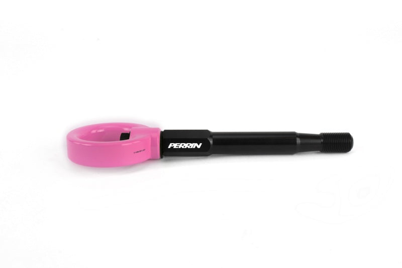 PERRIN 22-25 Subaru WRX / 18-23 Crosstrek Tow Hook Kit (Rear) - Hyper Pink