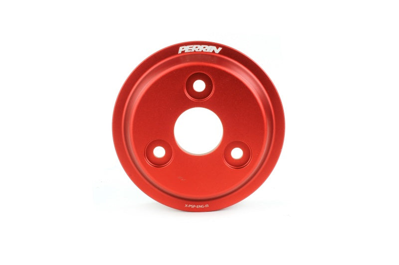PERRIN 15-21 Subaru WRX / 18-20 Crosstrek / 14-18 FXT Poulie de pompe à eau légère - Rouge