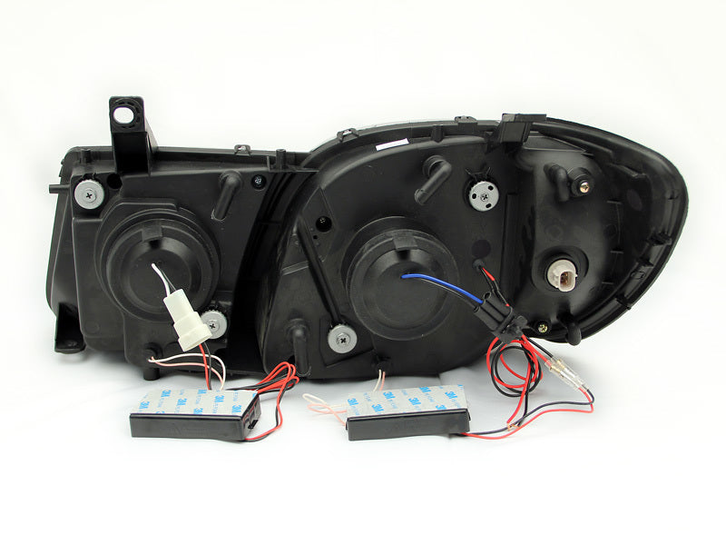 ANZO 1998-2007 Phares de projecteur Lexus Lx470 avec halo noir (CCFL)