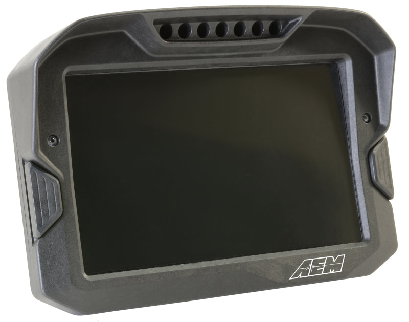AEM CD-7 Non Logging GPS Enabled Race Dash Affichage numérique en fibre de carbone sans VDM (entrée CAN uniquement)