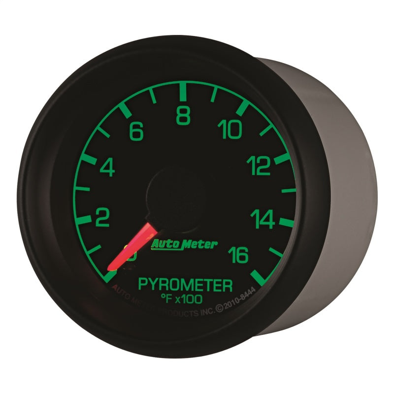 Autometer Factory Match Ford 52,4 mm Balayage complet Électronique 0-1600 Deg F EGT/Pyromètre Jauge