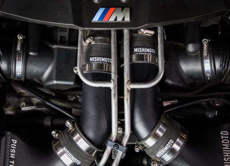 Kit de tuyaux d'intercooler Mishimoto pour BMW F10 M5 (12-16), micro-texturé noir
