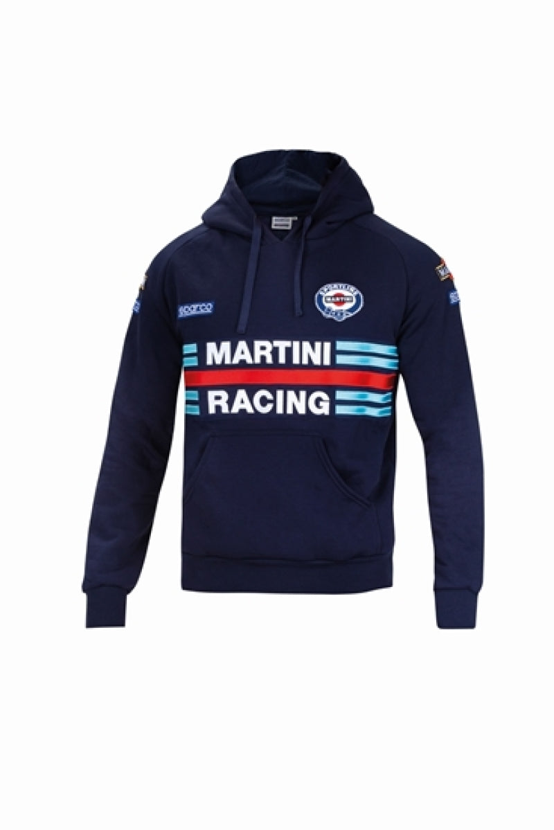 Sweat à capuche Sparco Martini-Racing XS Bleu marine