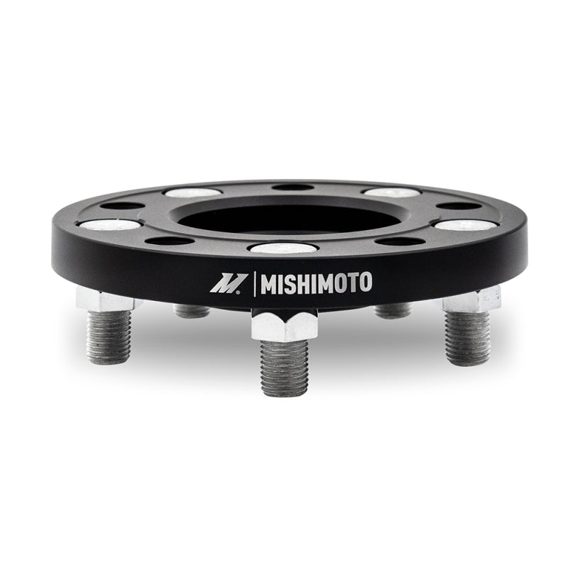 Entretoises de roue Mishimoto 5x114.3 15mm Alésage 56.1 M12 - Noir