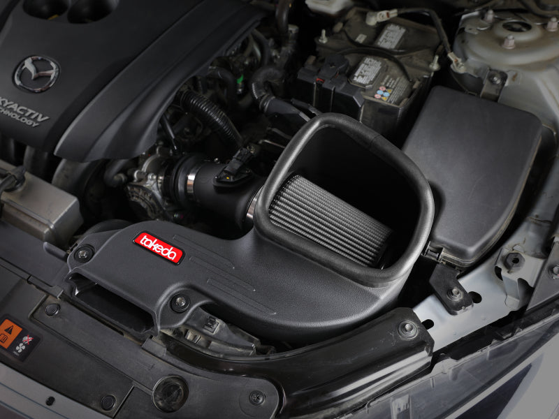 aFe Takeda Stage-2 Pro Dry S Système d'admission d'air froid 14-18 Mazda 3 L4-2.0L (noir)