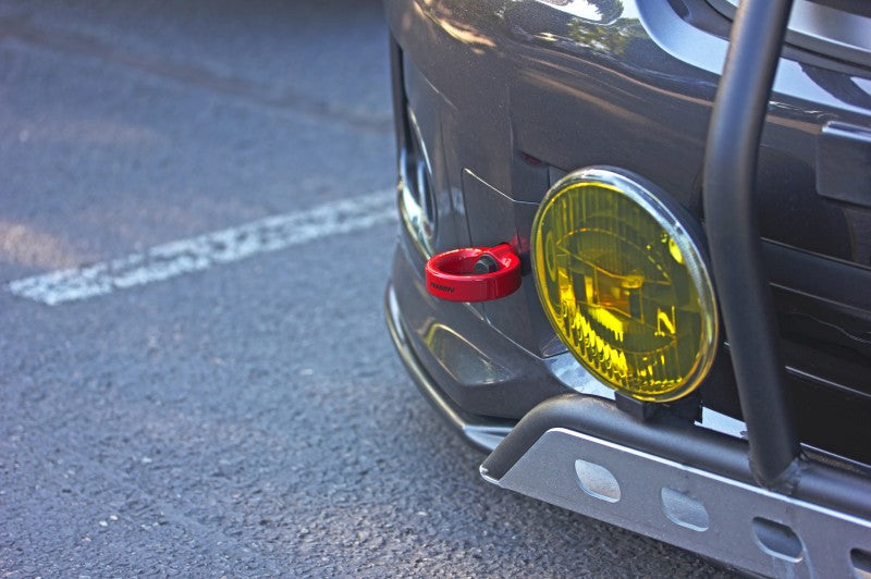 PERRIN 08-14 Subaru WRX et STI / 08-11 Impreza / 05-09 Legacy Kit crochet de remorquage (avant) - Rouge