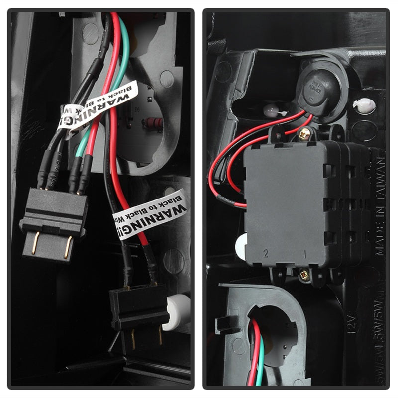 Spyder Chevy Silverado 1500/2500 03-06 Version 2 feux arrière LED - Chrome ALT-YD-CS03V2-LED-C