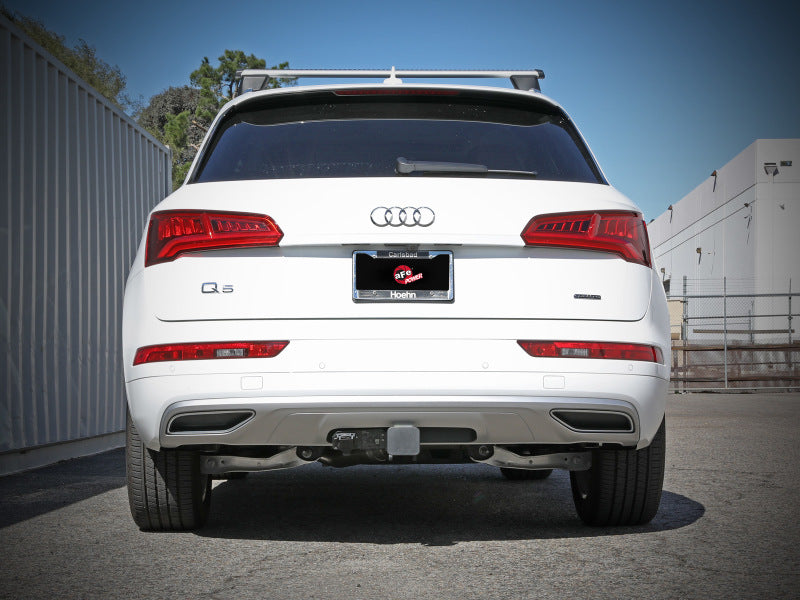 aFe MACH Force-Xp 17-21 Audi Q5 L4-2.0L (T) Système d'échappement Cat-Back en acier inoxydable de 3 à 2,5 pouces