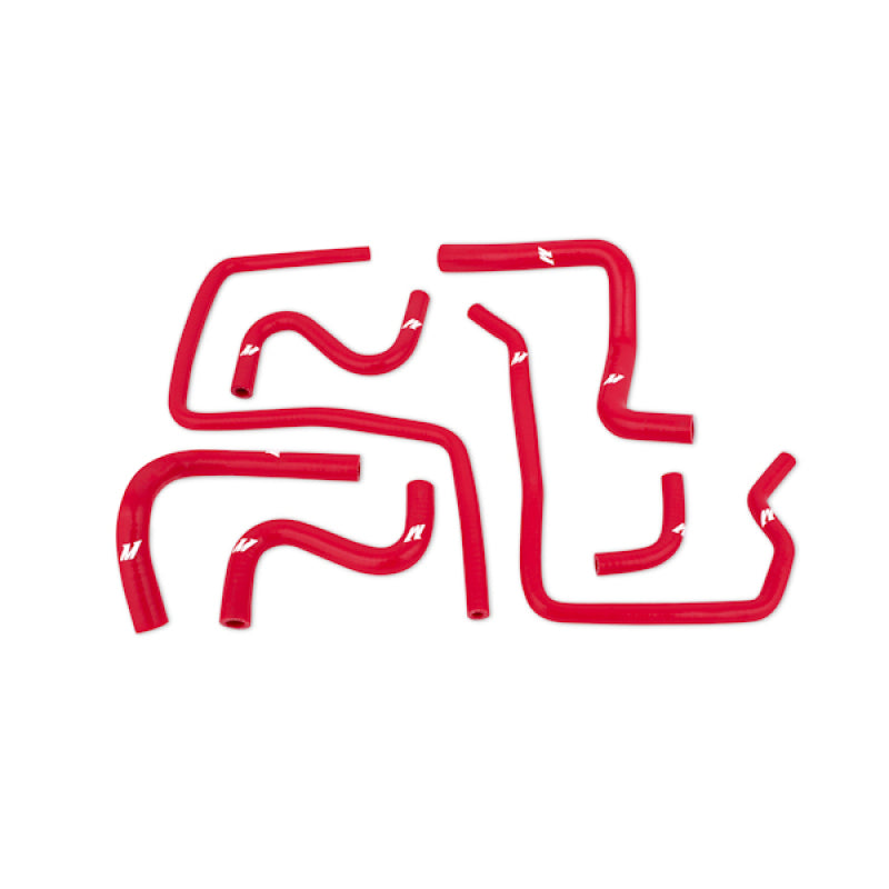 Durites auxiliaires en silicone rouge Mishimoto pour Subaru STI 04-07 / WRX 06-07