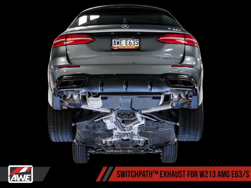 AWE Tuning Mercedes-Benz W213 AMG E63/S Sedan/Wagon SwitchPath Système d'échappement - pour voitures DPE
