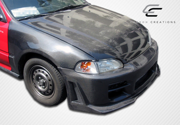 1992-1995 Honda Civic 2DR / HB Carbon Creations OEM Look Ailes - 2 pièces