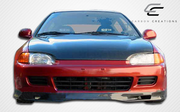 1992-1995 Honda Civic 2DR / HB Carbon Creations Spoil Style Lèvre avant sous Spoiler Air Dam - 1 pièce