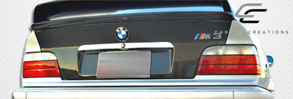 1992-1998 BMW Série 3 M3 E36 2DR Carbon Creations OEM Look Coffre - 1 pièce
