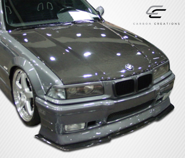 1992-1998 BMW Série 3 M3 E36 2DR Convertible Carbon Creations OEM Look Hood - 1 pièce