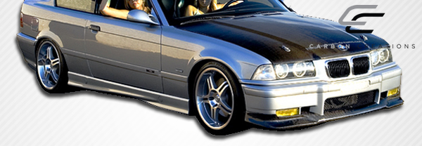1992-1998 BMW Série 3 M3 E36 2DR Convertible Carbon Creations OEM Look Hood - 1 pièce