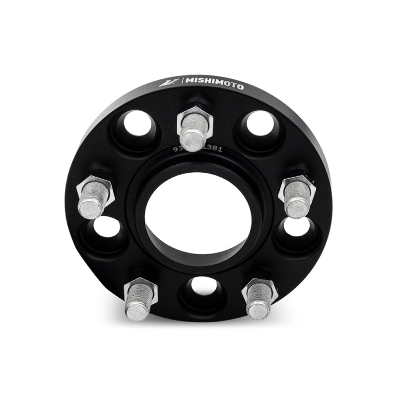 Entretoises de roue Mishimoto 5x114.3 20mm alésage 56.1 M12 - Noir