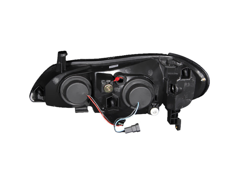 ANZO 2000-2004 Phares de projecteur Infiniti I30 avec Halo Chrome