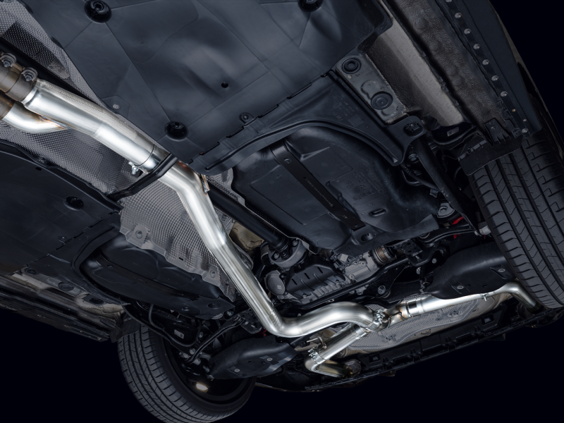 Système d'échappement Cat-Back Track Edition AWE Tuning Audi 22-23 8Y RS3 - Sans embouts