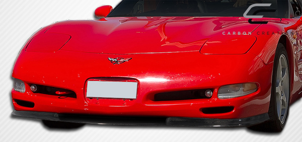 1997-2004 Chevrolet Corvette C5 Carbon Creations Vortex Front Lip Under Spoiler Air Dam - 1 Piece