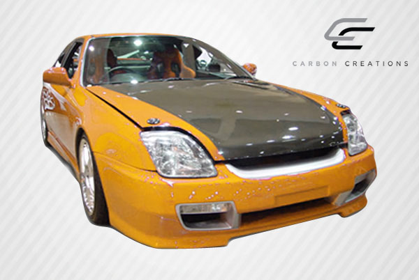 1997-2001 Honda Prelude Carbon Creations OEM Look Hood - 1 Piece