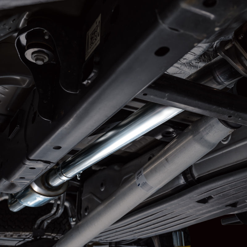 AWE Tuning Ford F-150 Tremor 2021+ (avec découpes de pare-chocs) Échappement Catback non résonant 0FG - Embouts noirs diamant