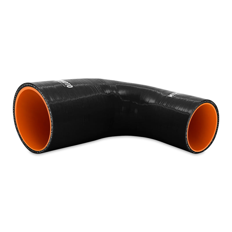 Raccord réducteur en silicone Mishimoto 90 degrés 6,35 cm à 7,62 cm - Noir
