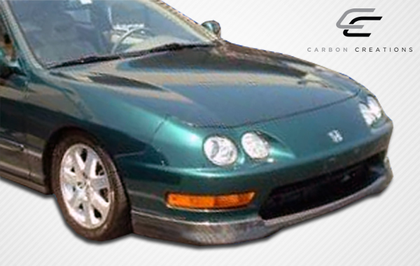 1998-2001 Acura Integra Carbon Creations Type R Lèvre avant sous becquet Air Dam - 1 pièce