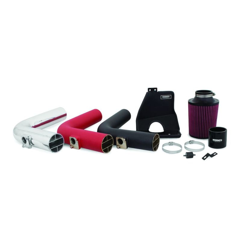 Kit d'admission d'air froid Mishimoto Performance pour Subaru WRX/STi 08+ - Noir froissé