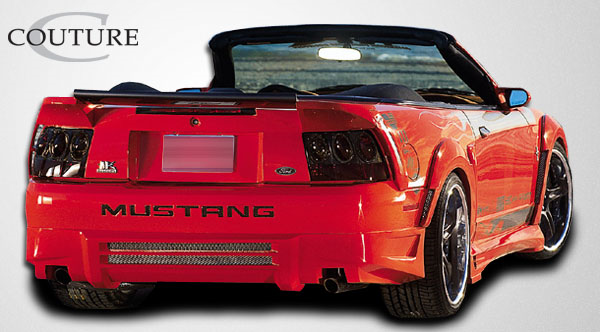 1999-2004 Ford Mustang Couture Polyurethane Demon Rear Fender Flares - 2 Piece