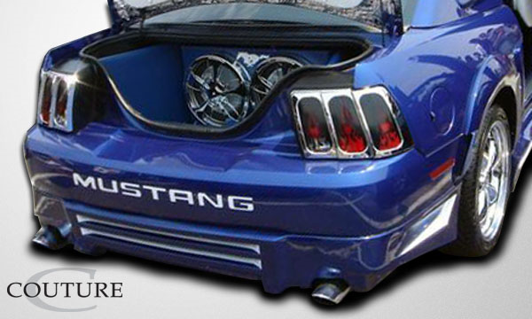 1999-2004 Ford Mustang Couture Élargisseurs d'ailes arrière en uréthane Demon - 2 pièces