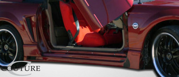 1999-2004 Ford Mustang Couture Uréthane Édition spéciale Jupes latérales Bas de caisse - 2 pièces