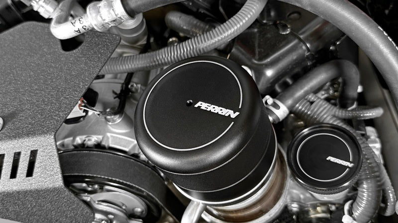 Cache de filtre à huile PERRIN 15-26 Subaru WRX et 13-26 BRZ/FR-S/86/GR86 - Noir