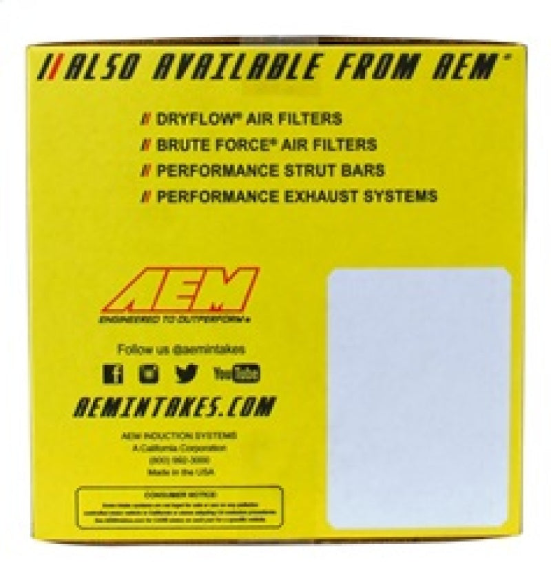 AEM 07-13 BMW 328i L6-3.0LF/I Admission d'air froid