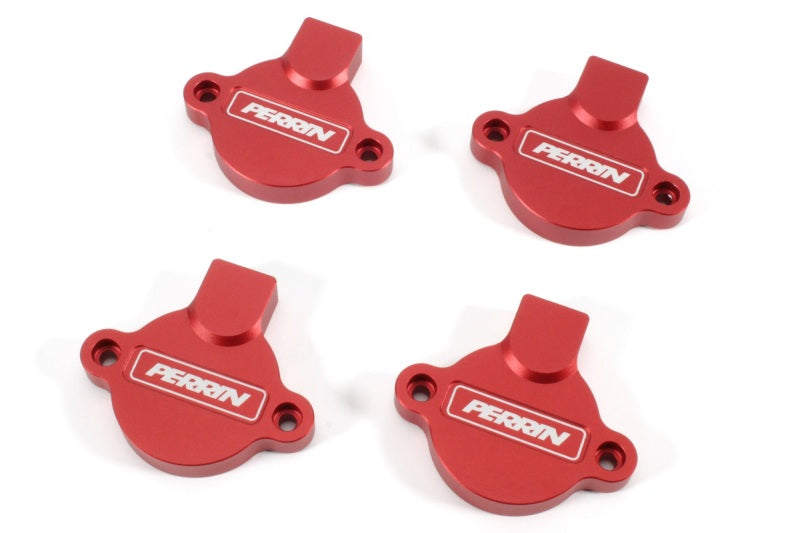 Cache Solénoïde d'Arbre à Cames PERRIN 15-26 Subaru WRX / 04-18 Forester / 20-25 OBXT & LGXT - Rouge