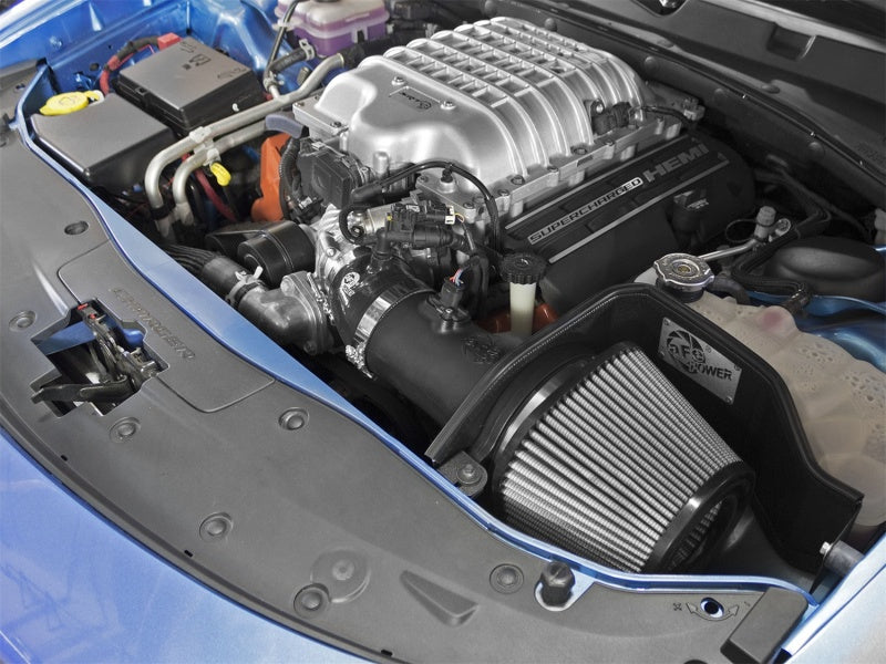 aFe MagnumFORCE Admissions Stage-2 PDS AIS 15-16 Dodge Challenger SRT Hellcat 6.2L V8 (sc)
