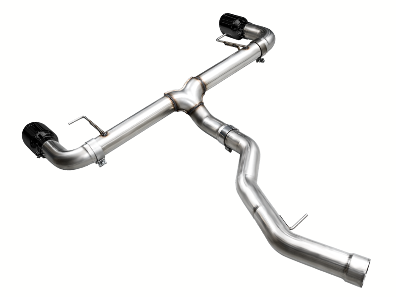 AWE Tuning Échappement Catback Track Edition G2X pour BMW 330i (19-23) / BMW 430i (21-23) Base - Noir Diamant