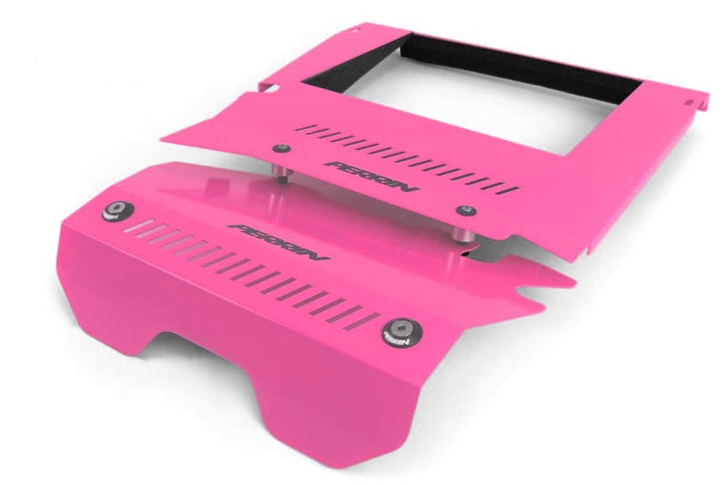 PERRIN 15-21 Kit de caches moteur Subaru WRX (caches intercooler et poulie inclus) - Rose hyper