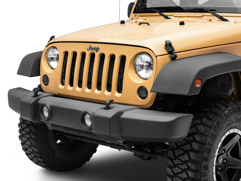Raxiom 07-18 Jeep Wrangler JK Axial Series LED Turn Signals w/ Halo (Smoked)