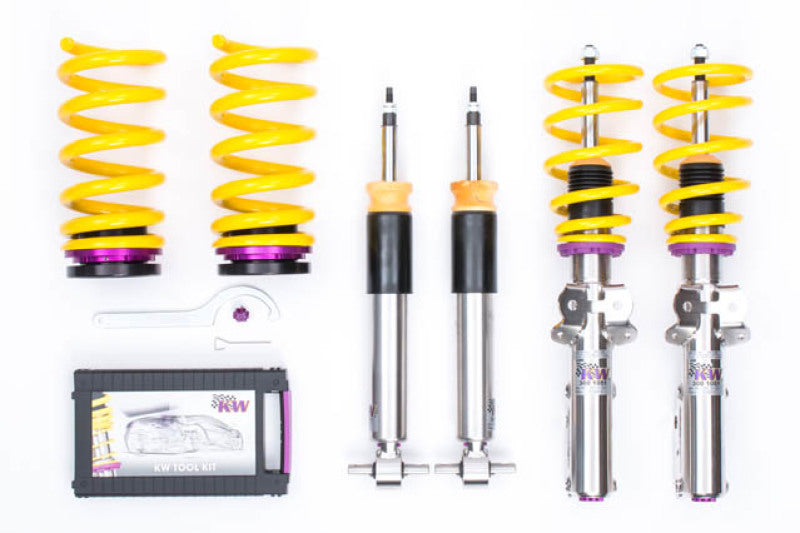 KW Coilover Kit V3 2015 Ford Mustang Coupé + Cabriolet; hors Shelby GT500